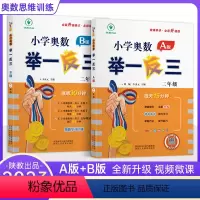 奥数举一反三2年级A版+B版(全2册) 小学二年级 [正版]举一反三2年级小学奥数二年级数学思维训练人教版上册下册AB版