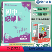 英语 九年级上 [正版]2024版 初中九上英语 人教版RJ 初三9年级英语同步训练练习册 理想树九年级上册英语人教版中