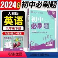 英语 九年级下 [正版]2024春新版 初中九年级下册英语 人教版RJ 初三九年级英语同步训练练习册 理想树初中九下英语