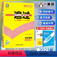 数学 七年级下 [正版]2023新版 一遍过初中七年级下册数学 人教版RJ 初一下册数学书同步训练复习资料练习册必刷题