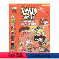 喧闹一家亲三合一16-18 [正版]喧闹一家亲7册套装 英文原版 The Loud House 英文版 儿童全彩漫画绘本