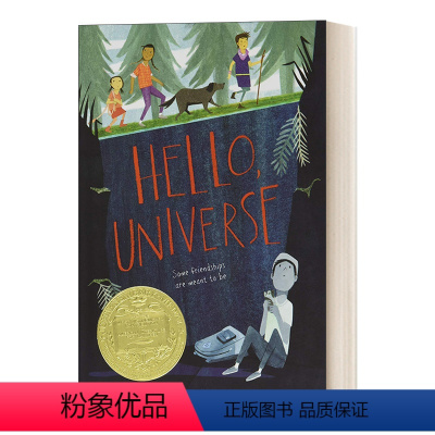 你好宇宙. [正版]你好宇宙 英文原版 Hello Universe 纽伯瑞金奖 中小学生课外小说阅读 儿童文学插画小说