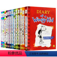 小屁孩日记1-13册 [正版]小屁孩日记 英文原版小说 Diary of a Wimpy Kid 1 2 3 中小学生课