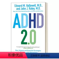 [正版]英文原版 ADHD 2.0 注意力缺失症2.0 在分心下茁壮成长的新科学和基本策略 Edward M.Hall