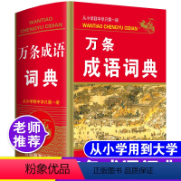 [正版]收词10000条精装万条成语词典大全高中生初中生中学生中小学生常用实用四字词语解释书人教版多功能中华现代汉语字