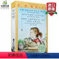 夏洛的网怀特三册套装 [正版]英文原版 Wink 眼睛眨呀眨 趣味漫画插图 积极正能量读物 纽约时报年度十佳童书 青少年