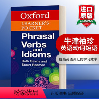 [正版]牛津袖珍英语短语动词和习语手册 英文原版 Oxford Learner's Pocket Phrasal Ve