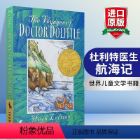 [正版]杜利特医生航海记 英文原版小说 The Voyages of Doctor Dolittle 1923年纽伯瑞