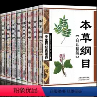 [正版]全套8册 中医药经典系列 本草纲目黄帝内经金匮要略神农本草经伤寒论百草良方千金汤头歌诀原文白话文对照中医入门零