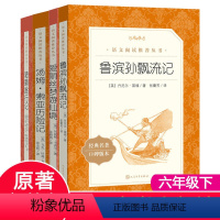 [六年级下册人文版]套装4册 [正版]童年 高尔基原著人民教育出版社六年级上册阅读课外书籍无删减完整版世界名著初中六年级