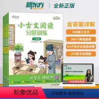 小古文分层阅读训练套装(3-6年级) 小学通用 [正版]新东方小学语文小古文分层阅读训练三四五六年级 小学生语文文言文专