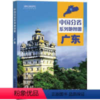 [正版]全新修订 广东地图册(标准行政区划 区域规划 交通旅游 乡镇村庄 办公出行 全景展示)-中国分省系列地图册