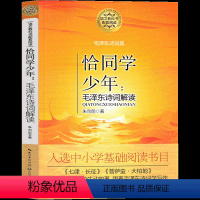 恰同学少年毛泽东诗词解读 [正版]恰同学少年书 毛泽东诗词解读 毛泽东诗词鉴赏诗集书籍小学生教育儿童版欣赏作赏析文学毛主