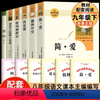 全六册 [正版]全6册 简爱和儒林外史书籍原著必九年级下册阅读书读名著人民教育出版社我是猫 围城格列佛游记 契诃夫短篇小