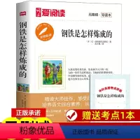 钢铁是怎样炼成的+考点 [正版]钢铁是怎样炼成的初中原著 八年级下册必读课外书语文书目阅读名著书籍老师初二钢铁是怎么怎么