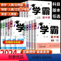 [英语]人教版 七年级下 [正版]2024版学霸题中题语文数学英语物理化学七八九年级上下册人教苏教苏科北师同步练习册