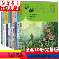 [全10册]中国儿童文学名家经典 [正版]中国儿童文学名家经典全10册 冰波王一梅童话系列 沈石溪动物小说 猎蟒蓝鲸的眼