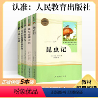 ★[八上全套5本] 红星+昆虫记+寂静的春天+星星离你们有多远+飞向太空港 [正版]红星照耀中国和昆虫记原著八年级上册人