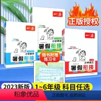 [语文]暑假阅读 小学一年级 [正版]2024版一本小学暑假衔接语文数学英语一二三四五年级暑假作业专项提升训练一升二升三
