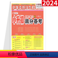 [全国通用]语文-小升初 小学升初中 [正版]2024少年素质教育报小升初满分备考新全优语文数学英语20期合刊 15天满