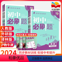 英语[人教版] 七年级下 [正版]2024初中七年级下册上册英语人教版外研版初一7上初中同步练习题练习册语法词汇阅读理解