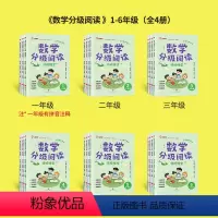 数学分级阅读 小学一年级 [正版]抖音同款2024版数学分级阅读全套4册情境课堂趣味学习+巩固提高小学生一二三四五六年级