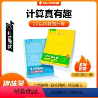 [2册]计算真有趣20以内 [正版]计算真有趣100以内加减法计算数学启蒙20以内加减法专项训练 天天练 幼小衔接适用幼