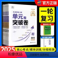 [9本]语数英物化生政史地 [正版]2025版53高中单元突破卷名卷精编A版高考一轮复习资料书语文数学英语物理化学生物政