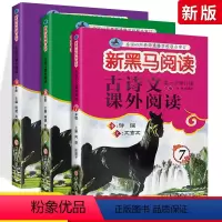 [全国版]七八九年级古诗文课外阅读3本 七年级/初中一年级 [正版]新黑马阅读古诗文现代文英语阅读与写作全套 初中英语阅