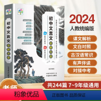 文言文全解大全 初中通用 [正版]初中文言文全解大全138篇+106篇 七八九年级上下册通用文言文 初一初二初三中考语文