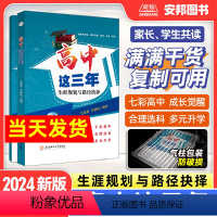 高中这三年:生涯规划与路径抉择 高中通用 [正版]2024新版 高中这三年生涯规划与路径抉择 高中生涯规划与选科指导高中