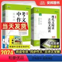 现代文+古诗文阅读[七年级] 初中通用 [正版]2024版53初中语文专项训练七八九年级中考现代文古诗文阅读理解同步作文