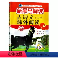 [正版]2021新黑马阅读古诗文课外阅读五年级第一次修订版通用小学5年级