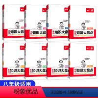 八年级家长拍[语数英物政史地生]8本 初中通用 [正版]小四门初中知识大盘点必背知识点人教版政治历史地理生物启蒙书基础知