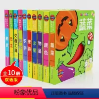 [正版]奇妙的早教洞洞书10册 幼儿左右脑开发训练触摸翻翻纸板书 婴幼儿专注力颜色水果识字启蒙认知卡片 宝宝撕不烂婴幼