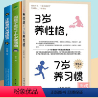 [正版]3册陪孩子走过3到6岁敏感期+正能量的父母语言+3岁养性格 7岁养习惯养成好行为引导孩子自信自律自强正面管教亲