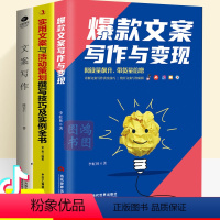 [正版]3册 文案写作与变现 文案写作 实用文案与活动策划电商软文营销策略微商广告创意网络市场营销学推广方案技巧书