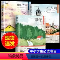 高尔基三部曲[全3册] [正版]童年高尔基三部曲原著全套3册 在人间我的大学初中生小学生三四五六年级课外阅读书籍世界名著