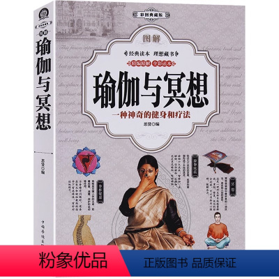 [正版]全彩402页 图解瑜伽与冥想 瑜伽书初级入门 瑜伽经之光 呼吸控制法 艾扬格瑜伽精准习练指南 初级入门瑜伽书大
