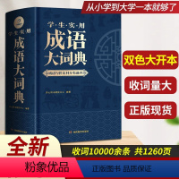 [正版]2022新版成语大词典 小学初高中学生成语词典工具书写作素材宝典实用现代汉语字典成语辞典大全写作素材分类速查教