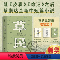 [全3册]皮囊+命运+草民 [正版]任选 草民+命运+皮囊 共3册 蔡崇达东石镇金色故乡三部曲当代文学长篇小说小镇生活