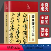 [正版]布面精装颜真卿书法集全彩插图书法写真书楷书行书入门基础教程毛笔字帖颜体标准字帖集字古诗古文书法王羲之三希堂法帖