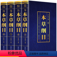 [正版]彩色详解版全4册本草纲目原著全套李时珍著彩原版中医书籍大全黄帝内经伤寒论神农本草经金匮要略千金方中医基础理论