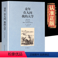 童年·在人间 ·我的大学 [正版]童年在人间我的大学 世界文学名著散文随笔高尔基三部曲无障课外阅读青少年课外世界文学名著