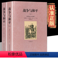 战争与和平(上下册) [正版]全套2册 战争与和平 上下册 完整版无删减 全译本 列夫托尔斯泰原版原著中文版 高中生中学