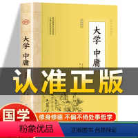 [正版]插图版大学中庸文白对照 原文译文注释解读拓展阅读儒家国学经典书籍论语庄子孔子中国哲学之道古籍非中华书局国学经典