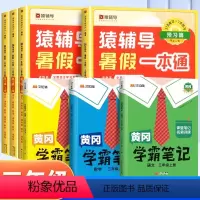 [2升3]24版暑假一本通+3上学霸笔记语数英(人教版) 小学通用 [正版]2024猿辅导暑假一本通小学一年级暑假作业全