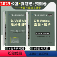 公共基础知识真题卷+高分卷 [正版]事业单位编制考试用书公共基础知识历年真题题库预测模拟试卷河南安徽山西陕西河北山东贵州