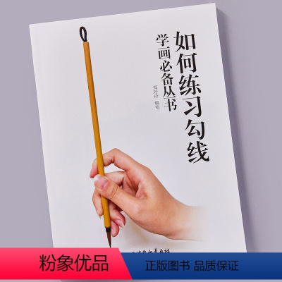 [正版]如何练习勾线 学画bi备丛书 郑玲玲白描画十八描画法线描勾线练习入门篇法临摹画册工笔人物花鸟画白描底稿初学者一