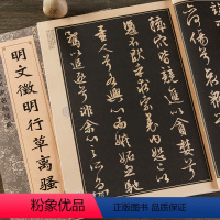 [正版]明文徵明行草离骚 毛笔行书书法练字帖 简体旁注 文征明草书临摹 中国历代名家名帖经典 班志铭编著 黑龙江美术出